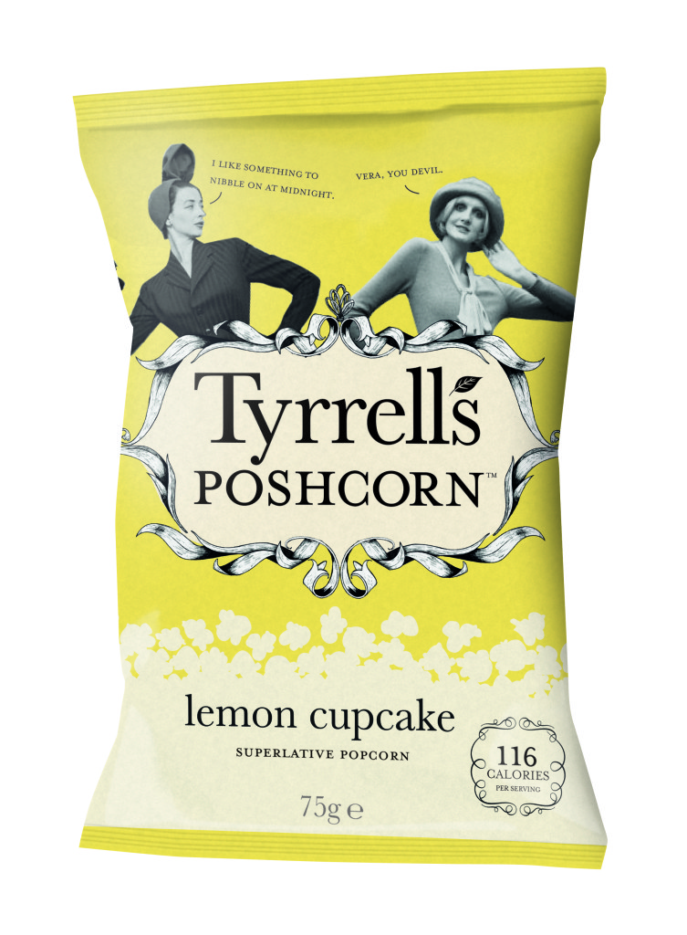 Poshcorn - Lemon Cupcake 75g