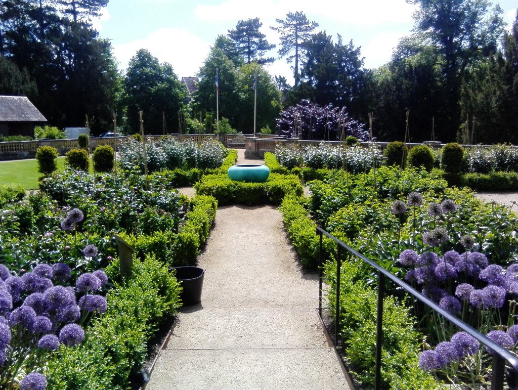 Gardens at The Wood Norton Hotel & Restaurant in the Cotwolds