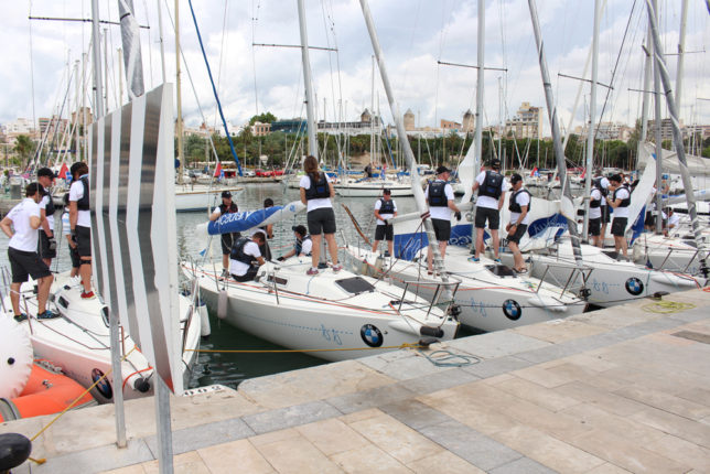 BMW Sail Racing Academy boats