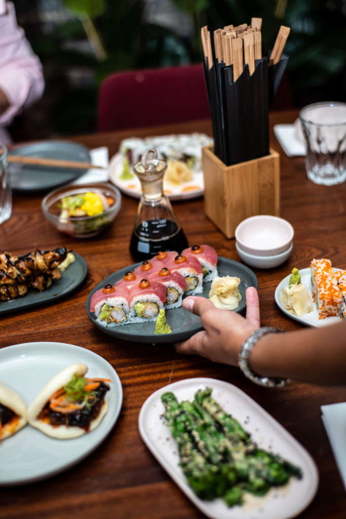 Food at Apothecary Izakaya Shoreditch