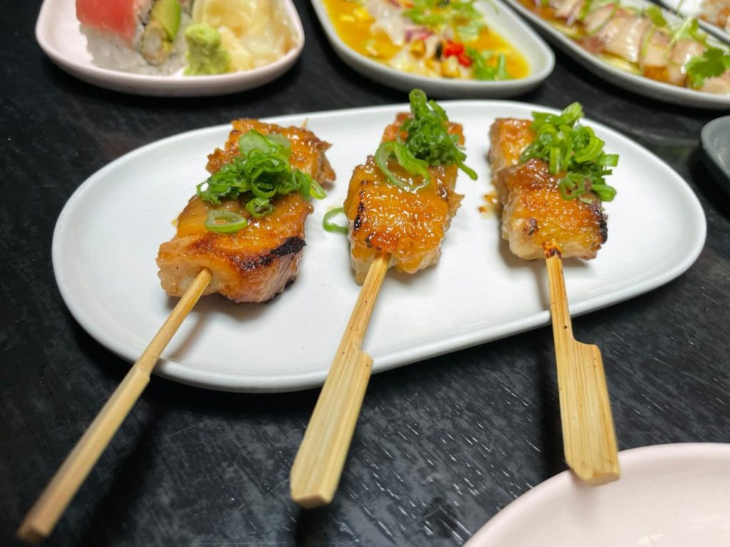 Skewer Plate at Apothecary Izakaya Shoreditch